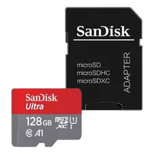 Cartão De Memoria 128gb Sandisk Ultra 120mb/s Classe 10