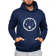 Moletom Canguru Mtb Caveira Agasalho De Frio Estampado