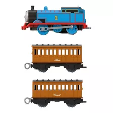 Tren Thomas Trackmaster Thomas, Annie Y Clarabel, Color Multicolor Personaje Annie & Clarabel