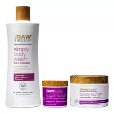 Raw Sugar Travel + Home Set Pina + Maqui Berry + Gel De Bano