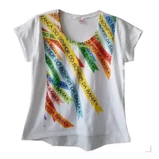 Camiseta Feminina Blusa Linda Senho Bonfim Bahia Catolica