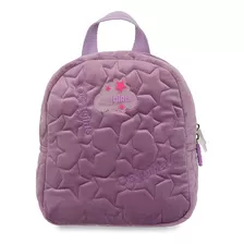 Mochila Cloe Girls Para Niña Suede Acolchada