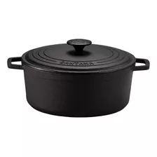 Panela De Ferro Caçarola Neo 1,2l Tampa E Alça De Ferro 16cm