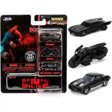 Auto Escala 1;64 Nano Batman Movie 2022 Batimovil