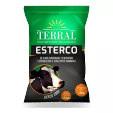 Esterco Bovino Para Plantio Sem Cheiro Terral 4 Litros (2kg)