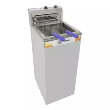 Fritadeira Elétrica Zona Fria Com Gabinete 15 Litros 8000w