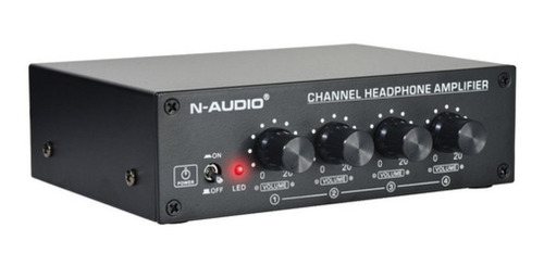 Amplificador De Auriculares N-audio Ha800 8 Salidas Preamp