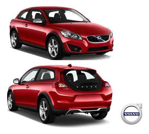 Respaldo + Cubre Volante Piel Volvo C30 2011 2012 2013 2014 Foto 8