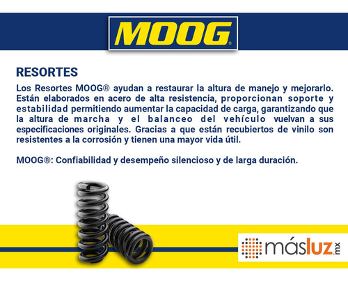 Pack Resortes Suspensin Traseros Zephyr 1978/1981 Moog Foto 4