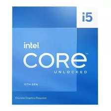 Procesador Gamer Intel Core I5-13600kf Bx8071513600kf De 14 Núcleos Y 5.1ghz De Frecuencia