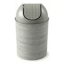 Umbra Mezzo Swing-top Waste Can, 2.5-gallon (10 L), Graywood
