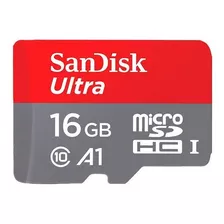 Tarjeta De Memoria Sandisk Micro Sdhc 16gb Ultra 98mb