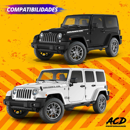 Escape Mofle Salida Dual Jeep Wrangler Jk 2007 - 2018 Acd Foto 8