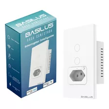 Tomada Inteligente Smart Wifi Com Interruptor Duplo Alexa