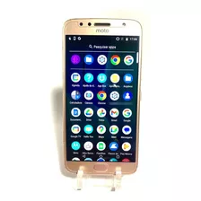 Celular Moto G5s Plus Rosê Seminovo Dual Sim Barato 