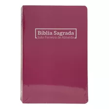 Bíblia Sagrada Arc Letra Normal Capa Brochura Pink Ótima Para Evangelismo