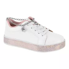 Tenis Infantil Meninas Molekinha Plataforma - 2520.130