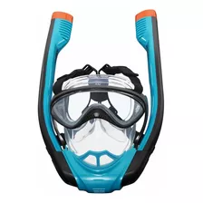 Máscara Snorkel De Buceo Doble Tubo Cara Completa Bestway