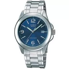 Reloj Casio Modelo Mtp 1215 Caratula Azul