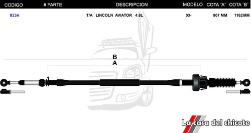 Chicote  Selector De Velocidadeslincoln Aviator Foto 3