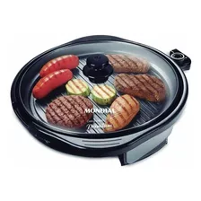 Grill Redondo Churrasqueira Elétrica G-03 Mondial Cor Preto 220v