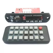 Placa Decodificadora Amplificada 2x60w Fm Aux Usb Bluetooth