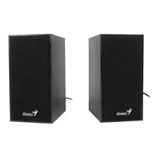 Parlantes Genius Sp-hf180 6w Conexión Usb / 3.5mm - Negro