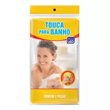 2 Toucas De Banho 90% Polietileno 10% Elástico Cor Sortida