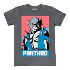 Playera Mascara De Latex Panthro Mltc Genderless 