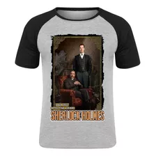 Camiseta Camisa Sherlock Holmes Adulto Infantil Plus Size 
