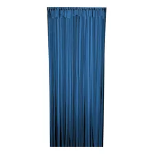 Cortina De Porta Tiras De Tecidos Qualidade E Beleza Azul
