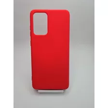 Capinha Capa Aveludada Celular A72 Silicone Anti Impacto