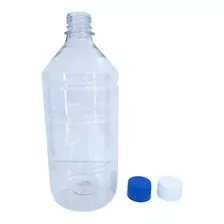 Botellas Pet De Litro Con Tapas Plasticas Bolsones Con 30 Un