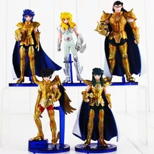 Set De 5 Piezas Saint Seiya Warrior Toys Shiryu Shun Hyoga J