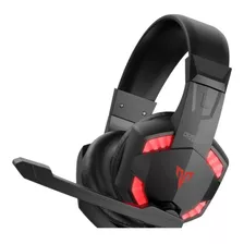 Auriculares Gamer Mic Profesional Targa Odissey 300 Led