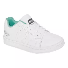 Tenis Niña Jhos Dkda 070 Blanco Verde 18-21 079-001