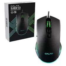 Mouse Gamer Galax Slider-03 Preto 7200dpi Rgb Usb