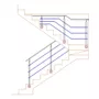 Tercera imagen para búsqueda de barandas para escaleras modernas