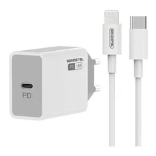 Cargador Usb Tipo C + Cable iPhone 18w Carga Rapida | Css®