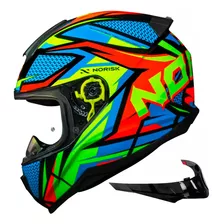 Capacete Norisk Razor Sharp + Spoiler Aerofolio