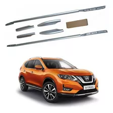 Barras De Techo Laterales Nissan X-trail 2018 - 2022 Silver