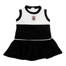 Vestido Bebê Corinthians Regata Oficial