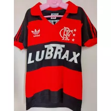 Camisa Do Flamengo 1988 Titular #7 Infantil / Coleção Tam 10