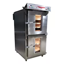 Forno Turbo Lastro Elétr. 8 Esteiras Lastrinho Fenixpan Inox