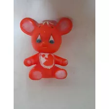 Boneco Urso Antigo De Vinil Para Coleçao