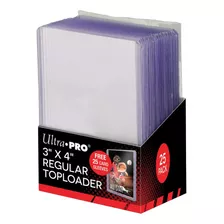 Ultra Pro 3 X 4 Regular Toploader (25ct)