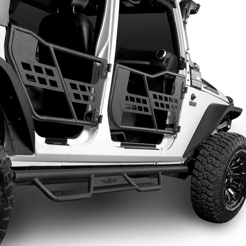 Wrangler Jku - Estribo Lateral Ancho Compatible Con Jeep Wra Foto 3