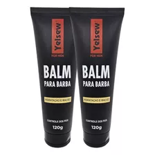 Kit 2 Uni Balm Para Barba Yelsew 120g