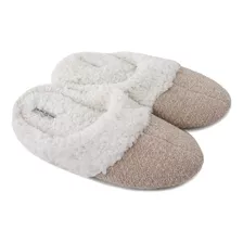 Pantufa Feminina Daniela Tombini Chinelo Bianca Bege 9736b