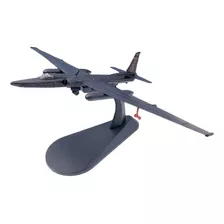 1:144 Modelo De Avião De Reconhecimento U2 Com Suporte,